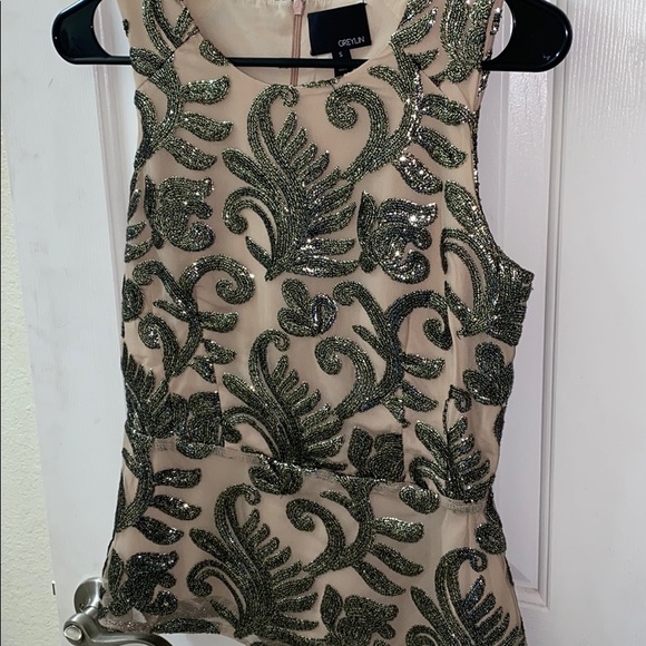 Sequin Embroidered Blouse - Picture 3 of 3